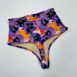 Womens high waist bathing suit bottom